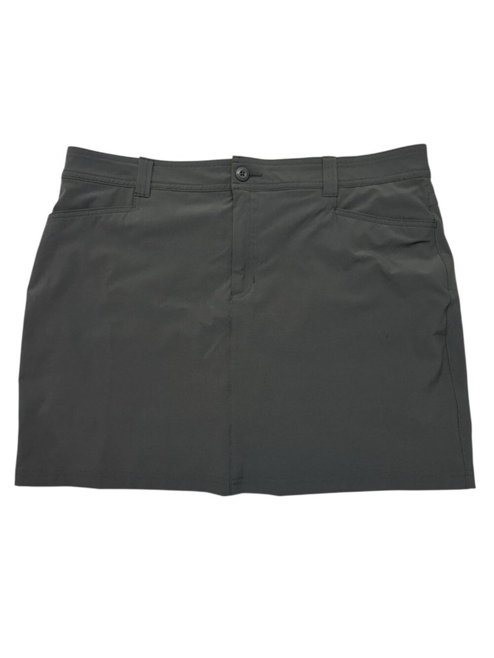 Eddie Bauer Skort Skirt Adventurer 2.0 Gray Womens Size 16
